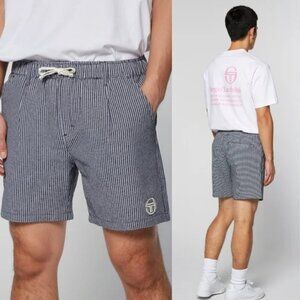 NWT Sergio Tacchini | Benvenuto Short Archivio in Marine Blue Gingham